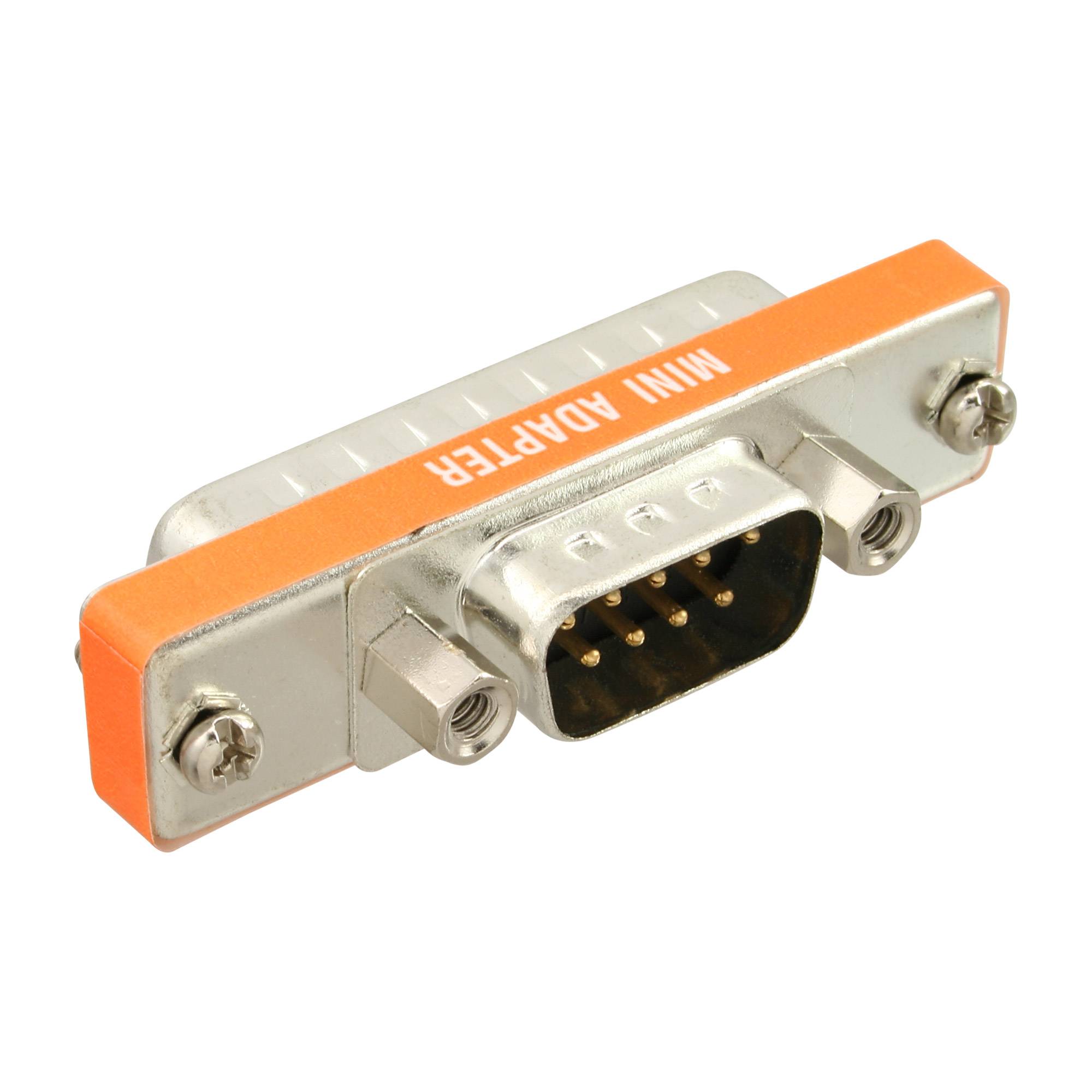 InLine AT-Adapter - 9pol Sub D Stecker an 25pol Sub D Stecker - kurz - Daumensch