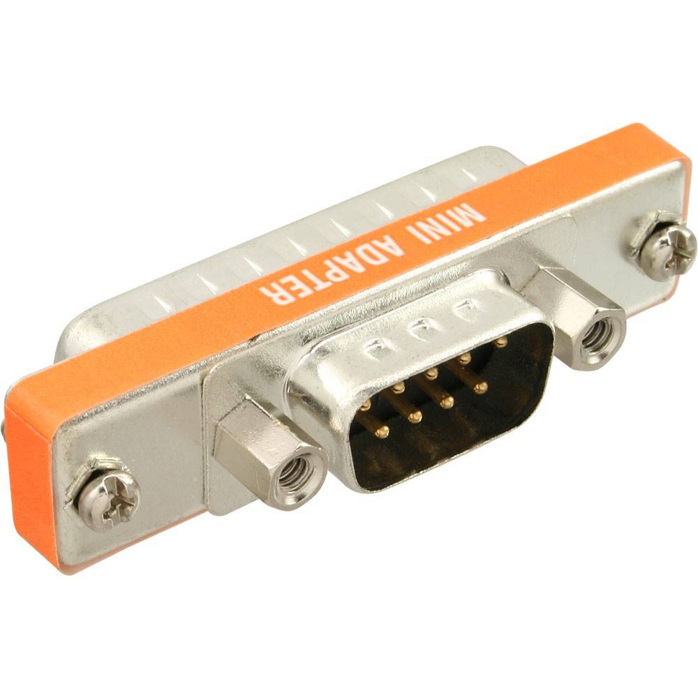 InLine AT-Adapter - 9pol Sub D Stecker an 25pol Sub D Stecker - kurz - Daumensch