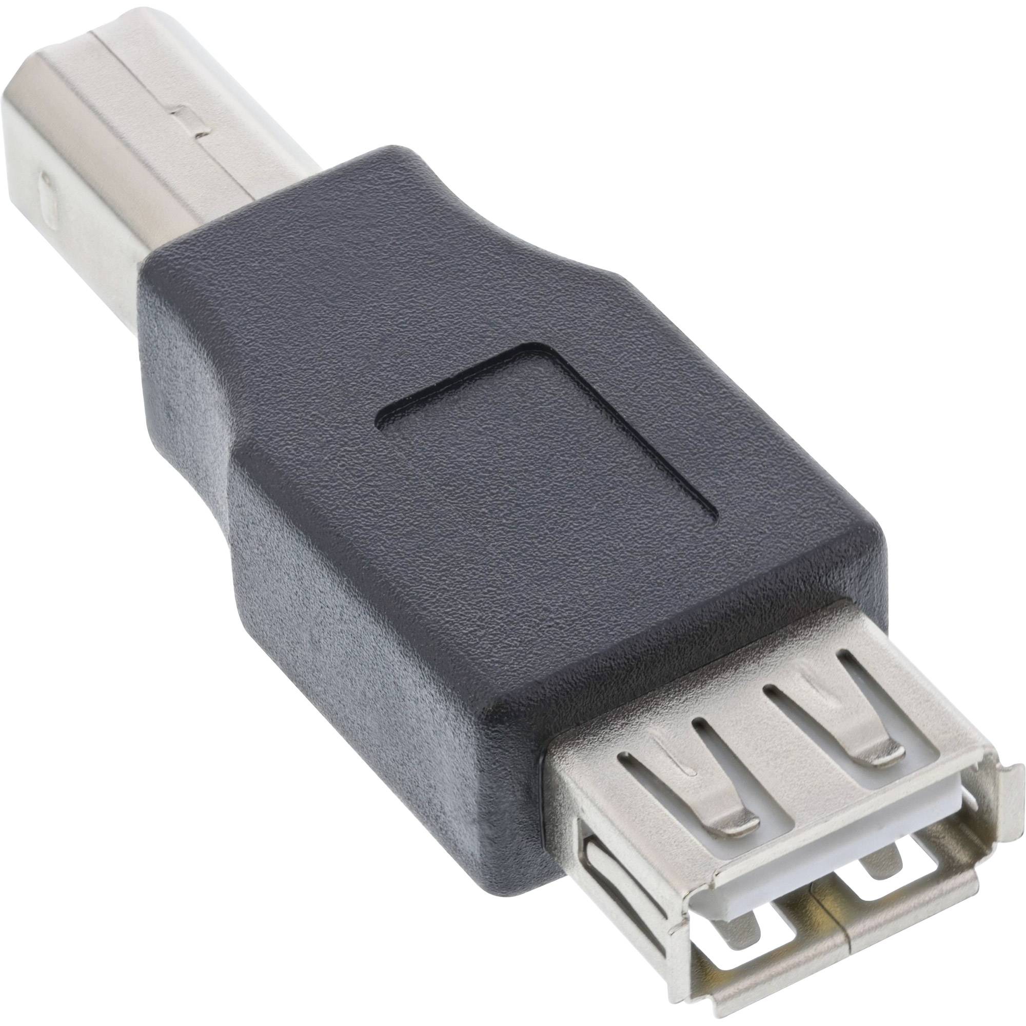 INLINE - USB 2.0 Adapter - Buchse A auf Stecker B