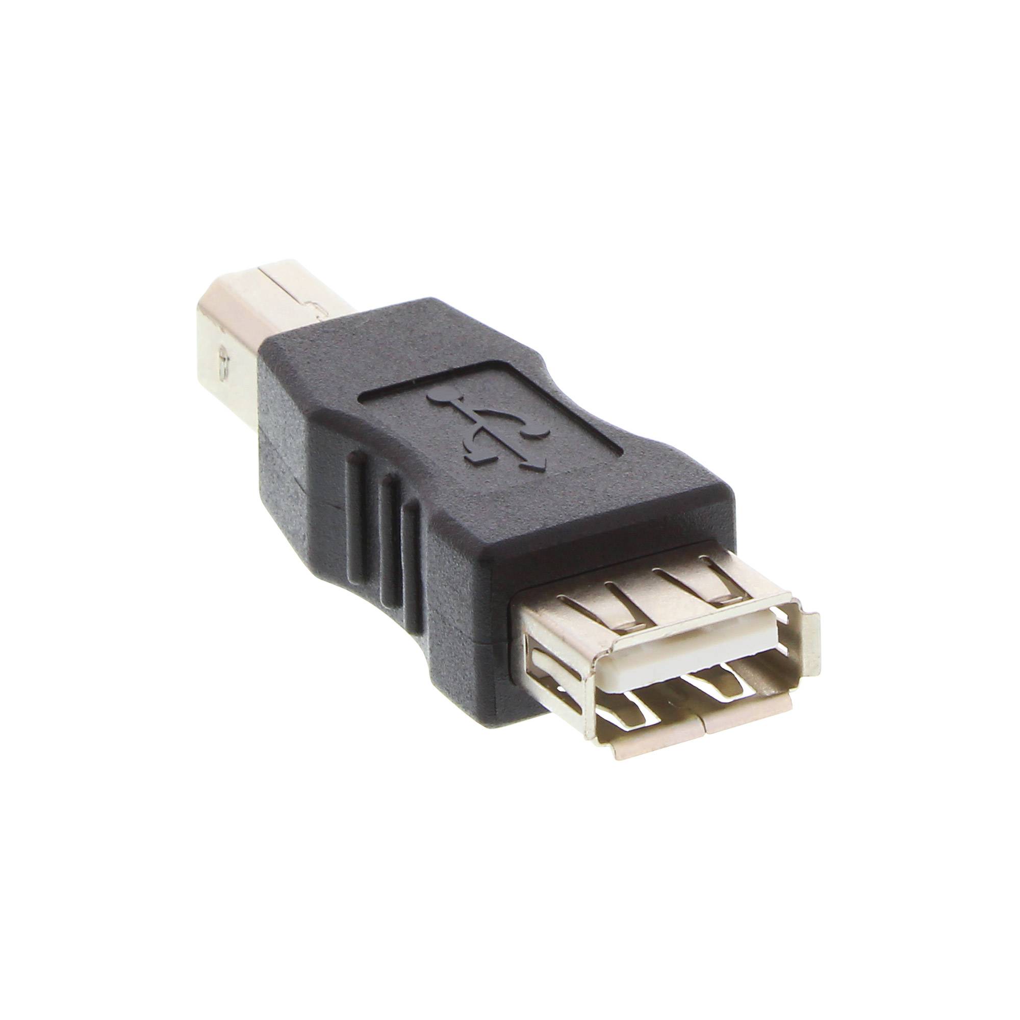 INLINE - USB 2.0 Adapter - Buchse A auf Stecker B
