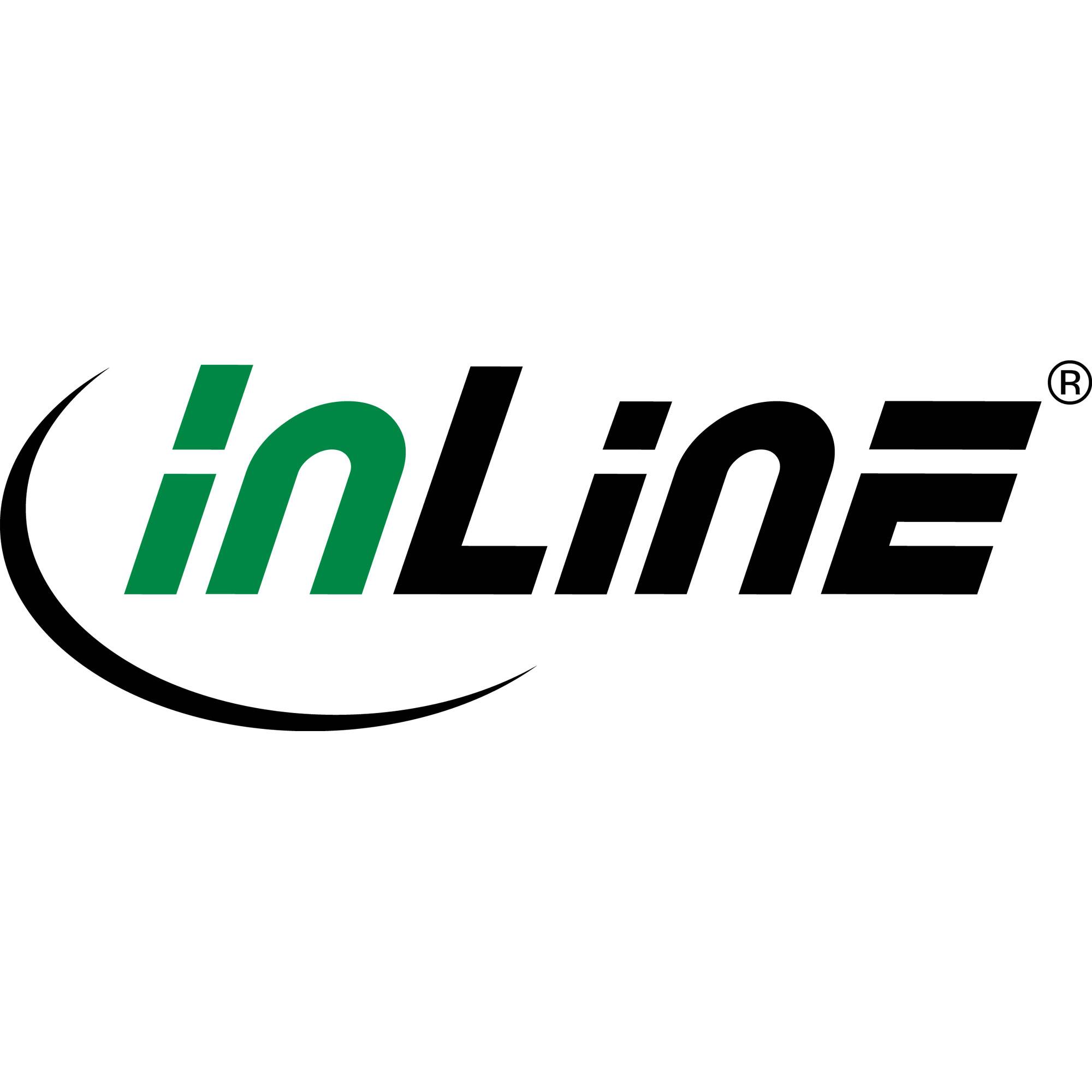 InLine TAE-F Adapter - TAE-F Stecker auf RJ45 Buchse - 8P2C für Fritzbox - Schwa