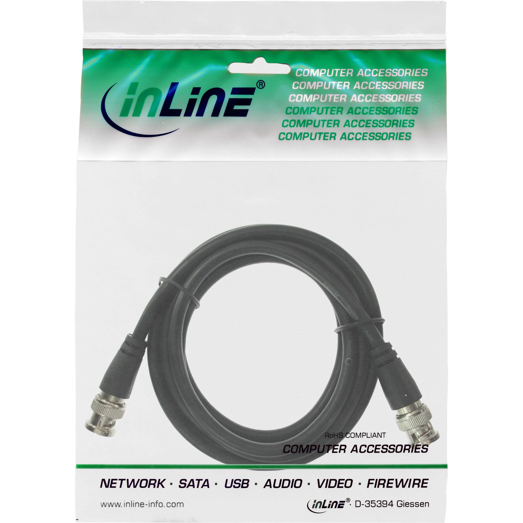 INLINE - BNC Videokabel - RG59 - 75Ohm - 2m