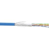 InLine Patchkabel Cat.5e - blau - SF/UTP - AWG26 - PVC - 100m - Blau