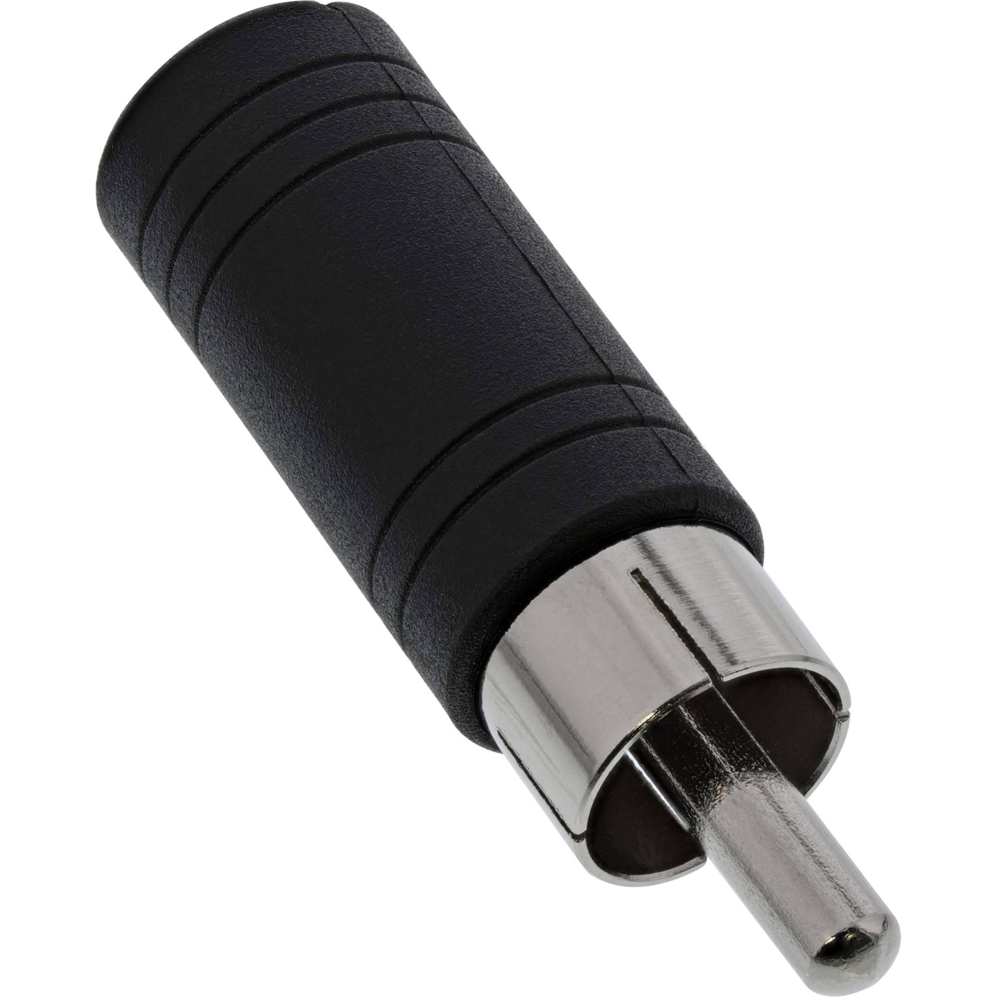 INLINE - Audio Adapter - Cinch Stecker auf 3,5mm Klinke Buchse - Mono