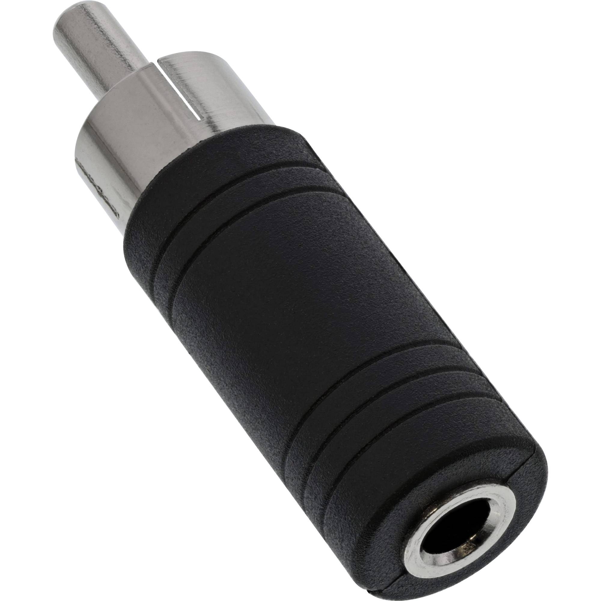 INLINE - Audio Adapter - Cinch Stecker auf 3,5mm Klinke Buchse - Mono