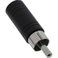 INLINE - Audio Adapter - Cinch Stecker auf 3,5mm Klinke Buchse - Mono