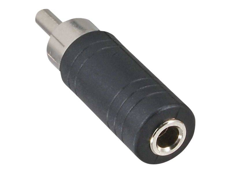 INLINE - Audio Adapter - Cinch Stecker auf 3,5mm Klinke Buchse - Mono