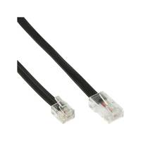 INLINE - Modularkabel - RJ45 zu RJ12 Stecker / Stecker - 6-adrig - 10m