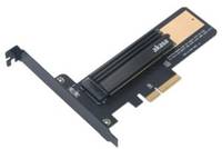 Akasa AK-PCCM2P-02 - PCIe - M.2 - PCIe 2.0 - Schwarz - Gold - PC - Passiv