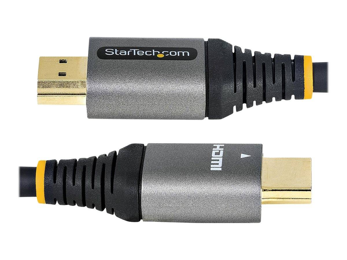 StarTech.com 16ft (5m) Premium Certified HDMI 2.0 Cable - High-Speed Ultra HD 4K 60Hz HDMI Cable with Ethernet - HDR10,