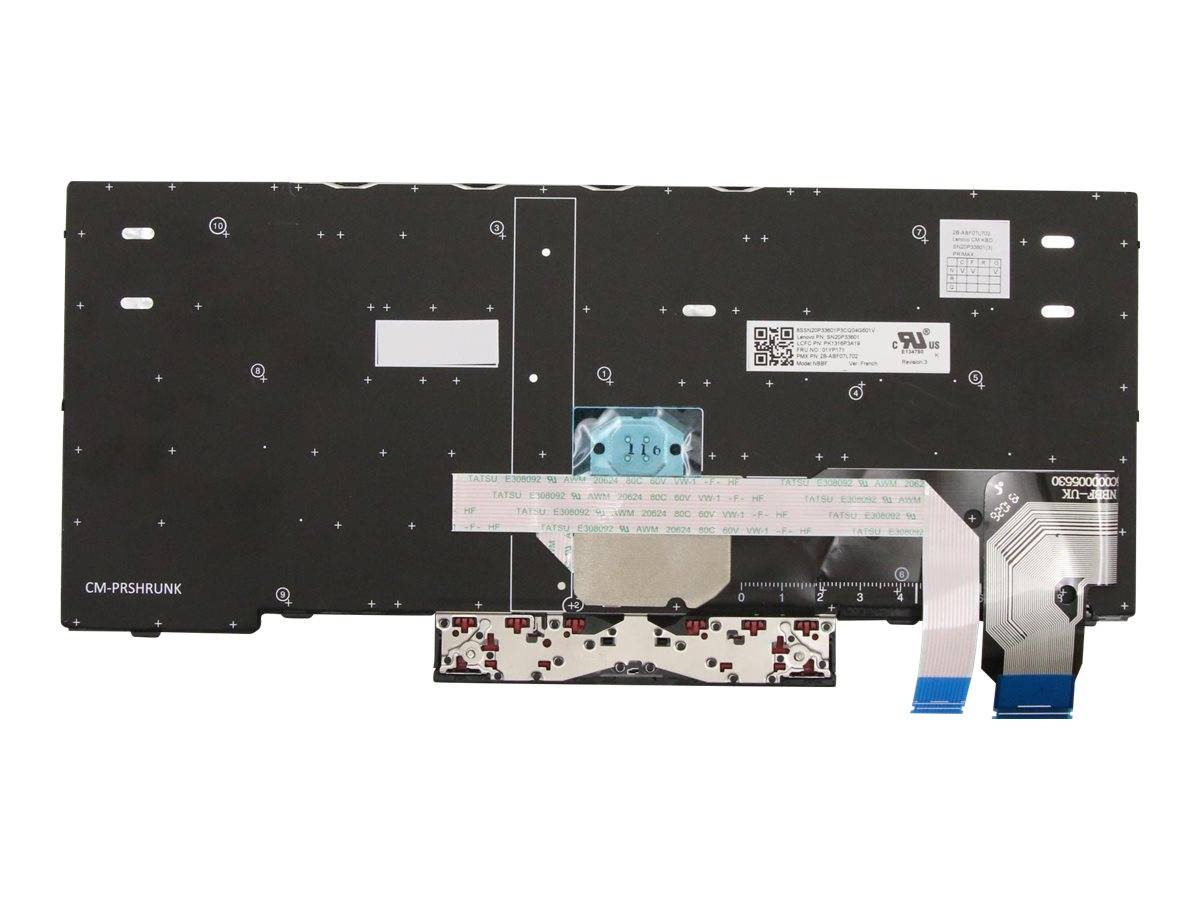 LENOVO - Primax - Ersatztastatur Notebook - Französisch