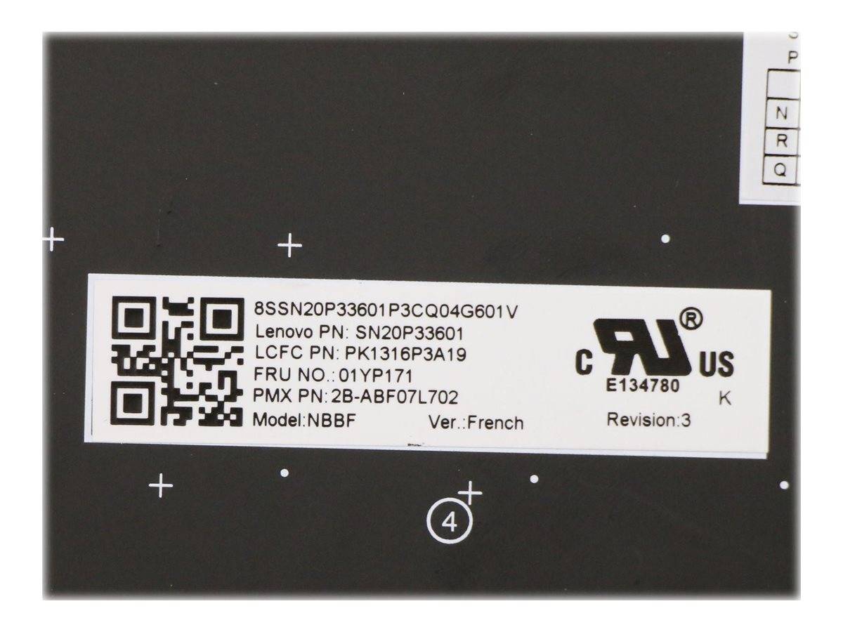LENOVO - Primax - Ersatztastatur Notebook - Französisch