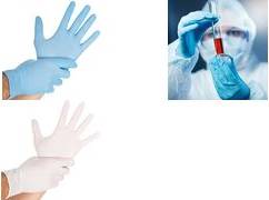 HYGOSTAR Untersuchungs-Handschuh SAFE VIRUS, XL, blau puderfrei, Länge: 240 mm, aus leichtem Nitril, schützt nach