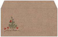 Sigel DU255, DL (110 x 220 mm), Beige, Grün, Rot, Papier, 100 g/m², Deutschland, PEFC