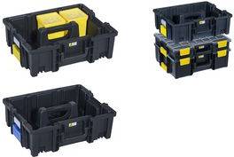 allit Tragekasten EuroPlus Pro >KC<44.150/2L, schwarz/gelb aus Polypropylen, inkl