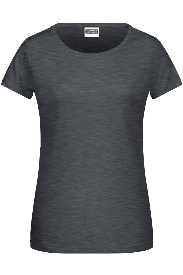 Ladies' Basic-T Damen T-Shirt in klassischer Form schwarz, Gr. M