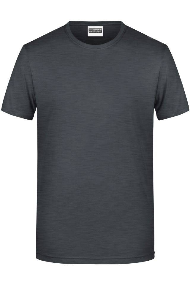 Men's Basic-T Herren T-Shirt in klassischer Form schwarz, Gr. XL