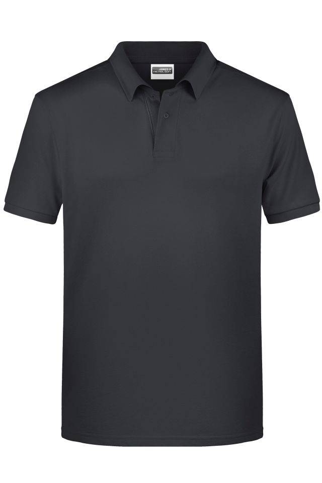 Men's Basic Polo Klassisches Poloshirt grau, Gr. XXL