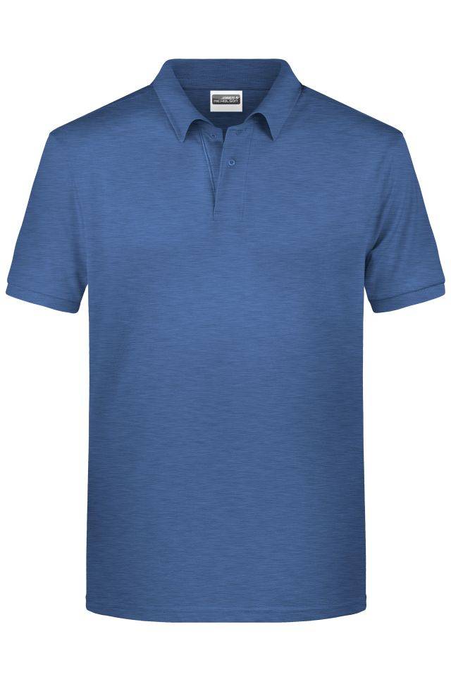 Men's Basic Polo Klassisches Poloshirt blau, Gr. 3XL