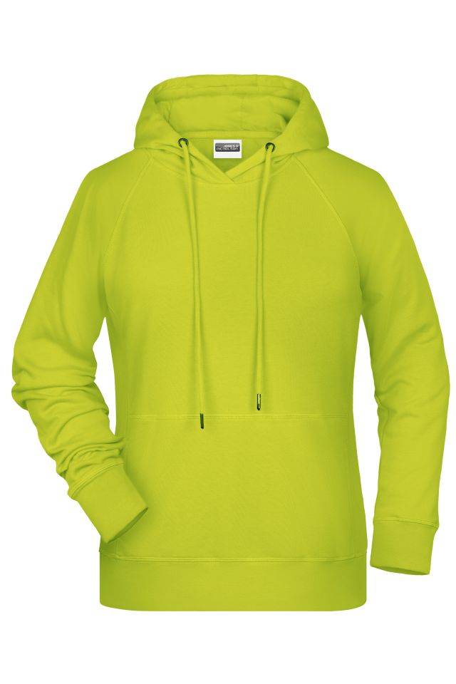 Ladies' Hoody Kapuzensweat mit Raglanärmeln gelb, Gr. XXL