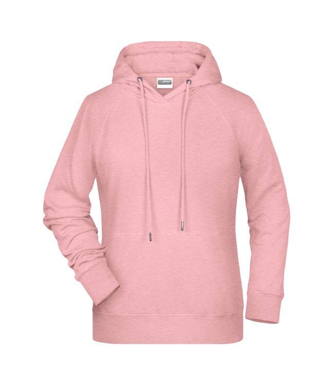 Ladies' Hoody Kapuzensweat mit Raglanärmeln rot, Gr. XXL
