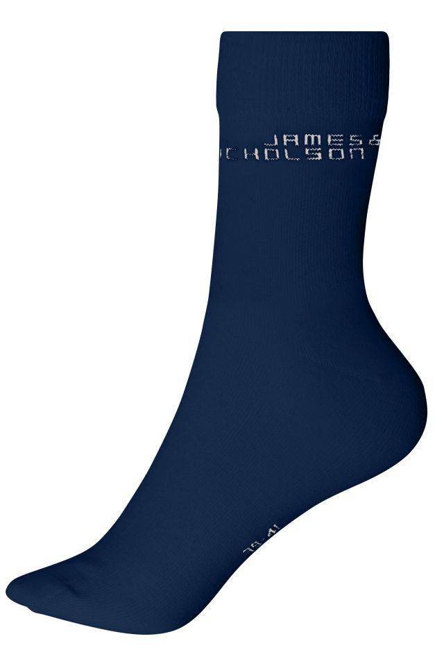 Bio Socks Klassische Socke mit hohem BIO-Baumwollanteil blau, Gr. 35-38
