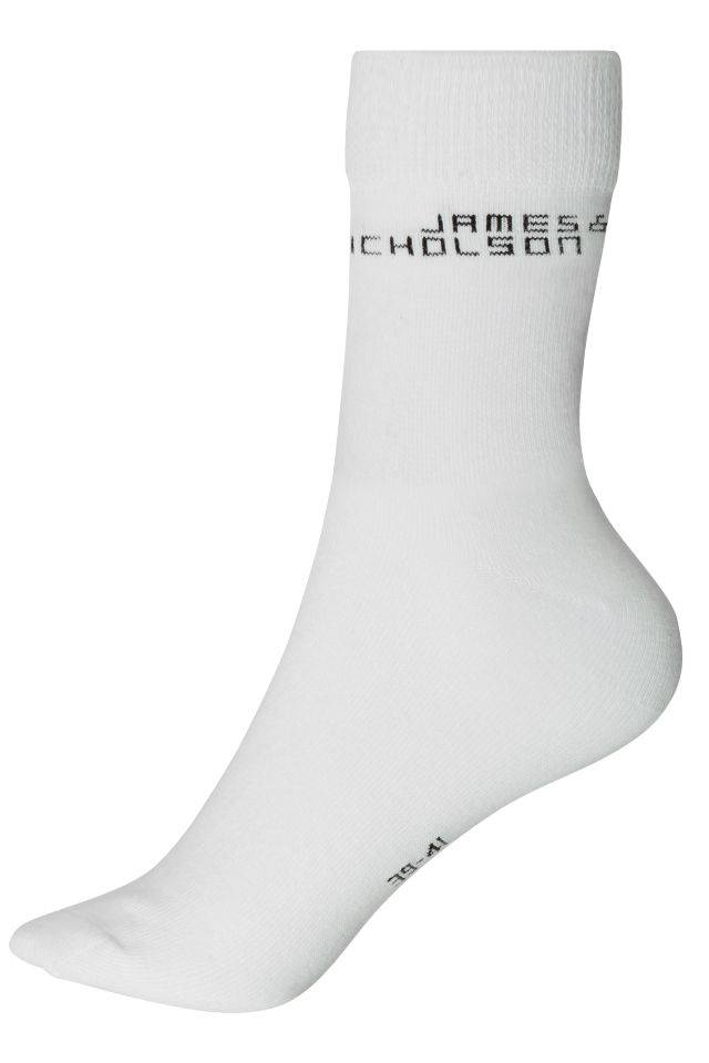 Bio Socks Klassische Socke mit hohem BIO-Baumwollanteil weiß, Gr. 45-47