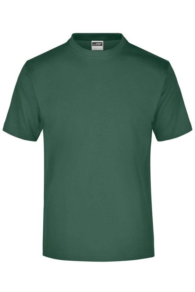 Round-T Medium (150g/m²) Komfort-T-Shirt aus Single-Jersey grün, Gr. S