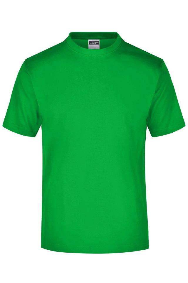 Round-T Medium (150g/m²) Komfort-T-Shirt aus Single-Jersey grün, Gr. M
