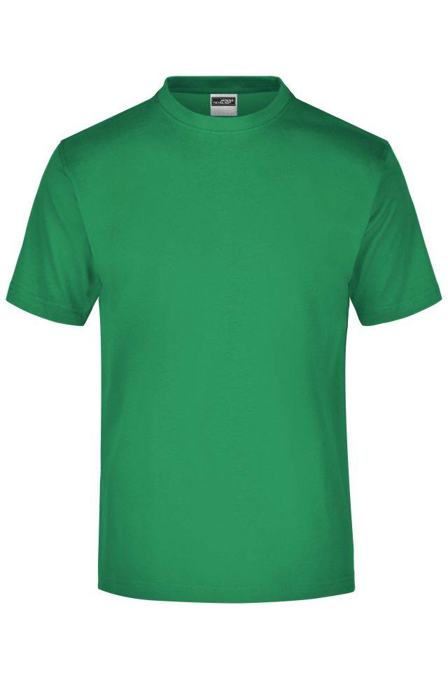Round-T Medium (150g/m²) Komfort-T-Shirt aus Single-Jersey grün, Gr. XL