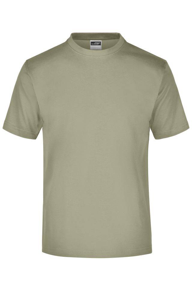 Round-T Medium (150g/m²) Komfort-T-Shirt aus Single-Jersey braun, Gr. L