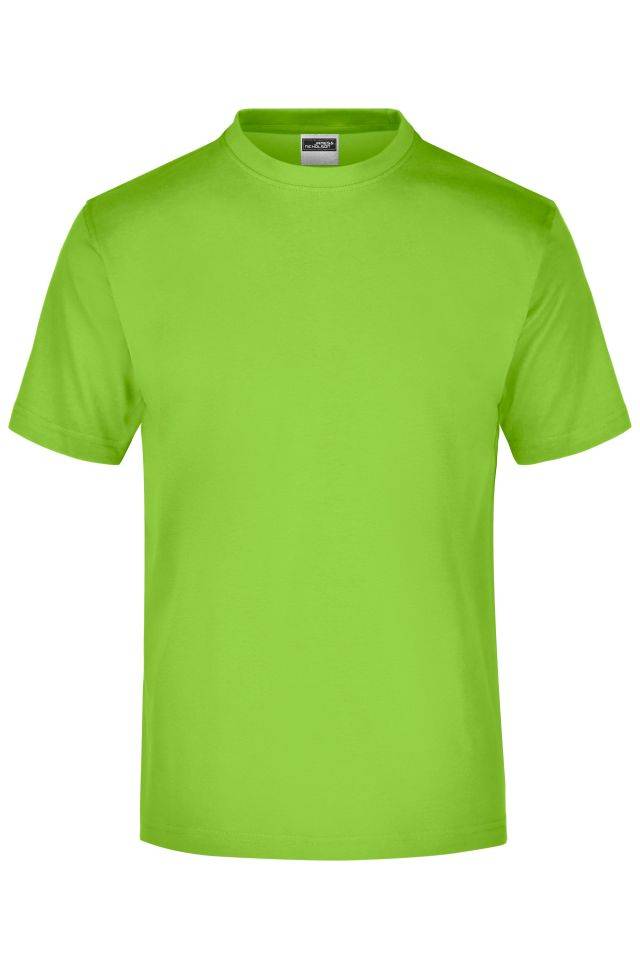 Round-T Medium (150g/m²) Komfort-T-Shirt aus Single-Jersey grün, Gr. L