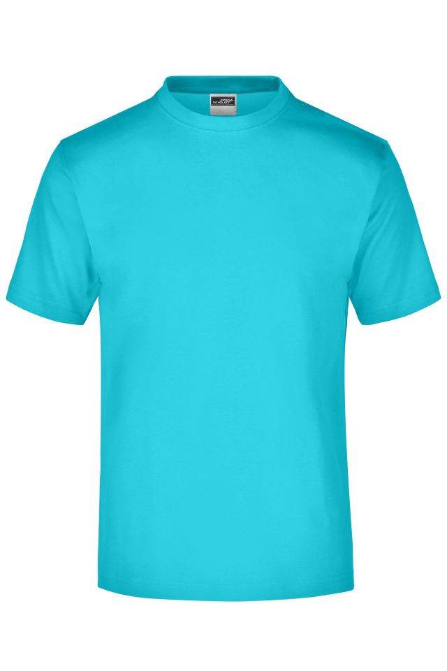 Round-T Medium (150g/m²) Komfort-T-Shirt aus Single-Jersey blau, Gr. L
