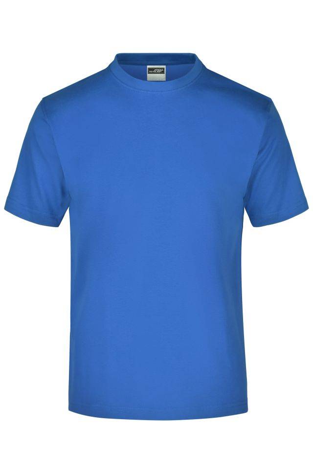 Round-T Medium (150g/m²) Komfort-T-Shirt aus Single-Jersey blau, Gr. M