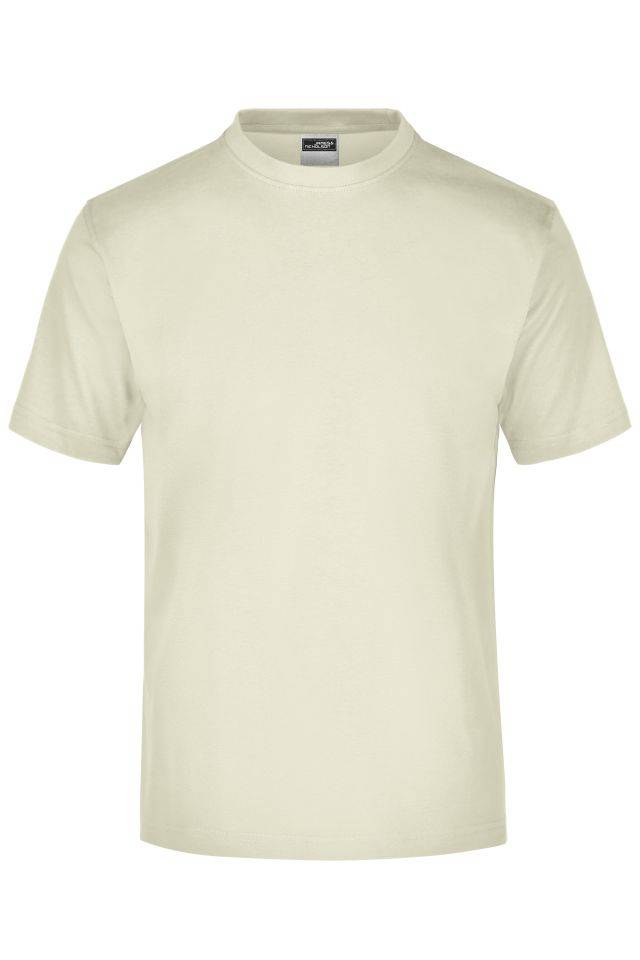 Round-T Medium (150g/m²) Komfort-T-Shirt aus Single-Jersey braun/grau, Gr. M
