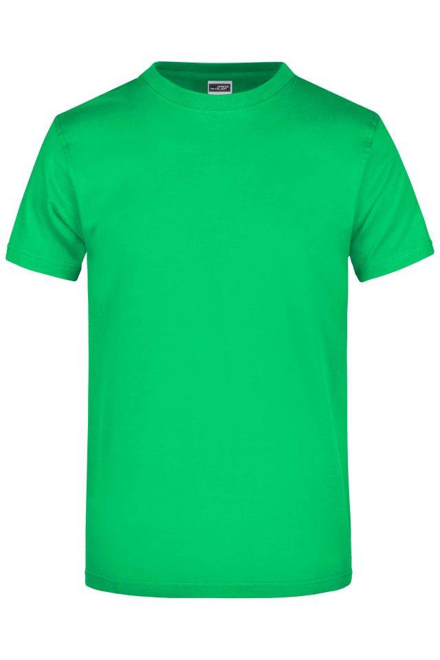 Round-T Heavy (180g/m²) Komfort-T-Shirt aus strapazierfähigem Single-Jersey grün, Gr. XL