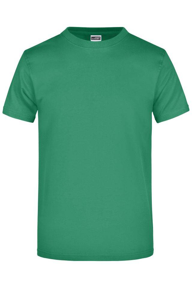 Round-T Heavy (180g/m²) Komfort-T-Shirt aus strapazierfähigem Single-Jersey grün, Gr. M