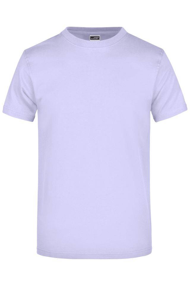 Round-T Heavy (180g/m²) Komfort-T-Shirt aus strapazierfähigem Single-Jersey lila, Gr. S
