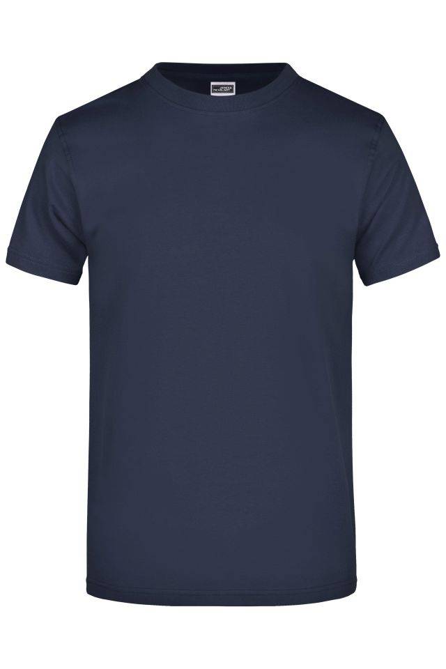 Round-T Heavy (180g/m²) Komfort-T-Shirt aus strapazierfähigem Single-Jersey blau, Gr. 5XL