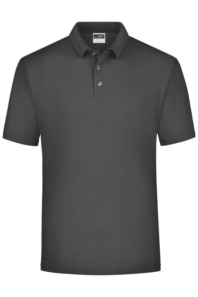 Polo-Piqué Medium Klassisches Polohemd für Freizeit und Sport grau, Gr. 5XL