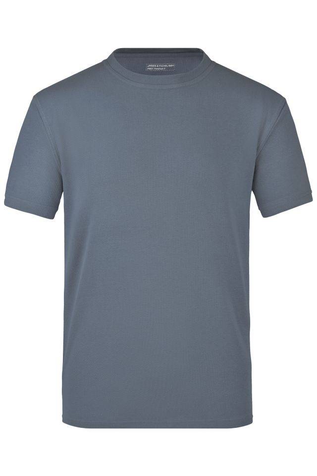 Function-T T-Shirt aus hochfunktionellem CoolDry® grau, Gr. XXL