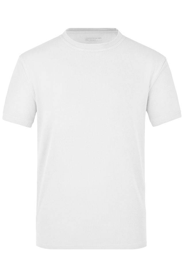 Function-T T-Shirt aus hochfunktionellem CoolDry® weiß, Gr. S