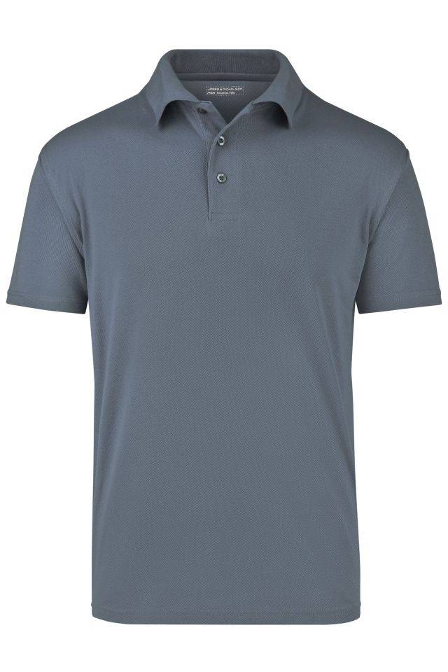 Function Polo Polohemd aus hochfunktionellem CoolDry® grau, Gr. XL