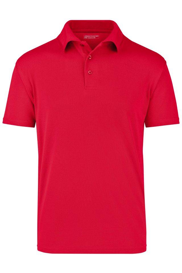Function Polo Polohemd aus hochfunktionellem CoolDry® rot, Gr. 3XL