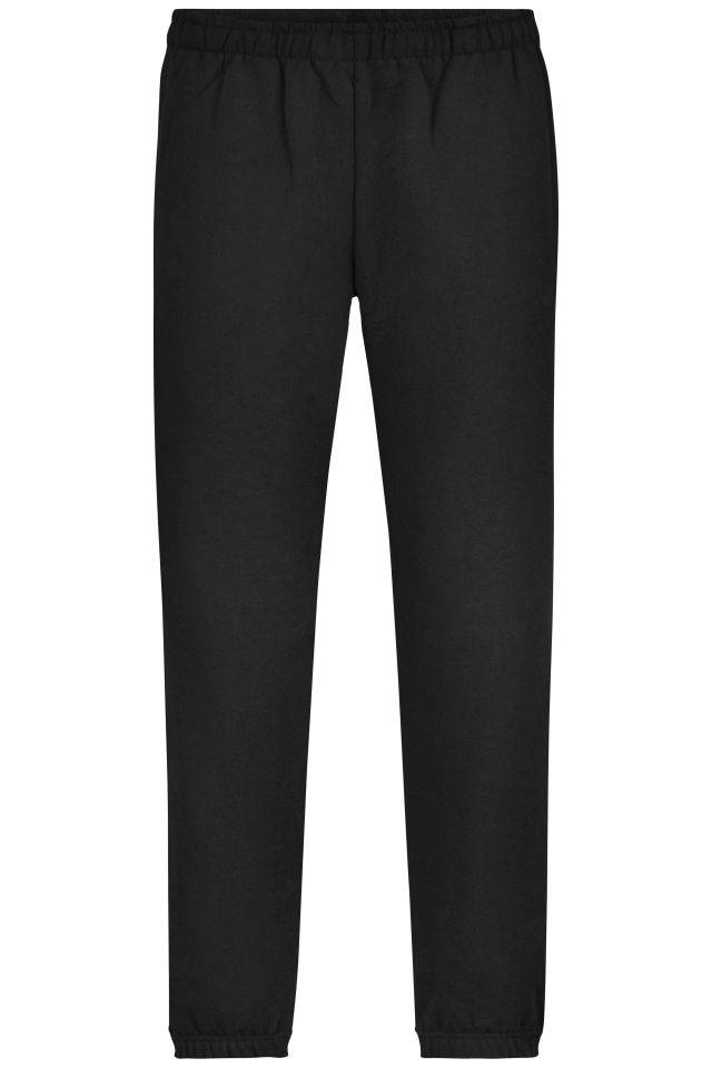 Men's Jogging Pants Jogginghose aus formbeständiger Sweat-Qualität schwarz, Gr. 3XL