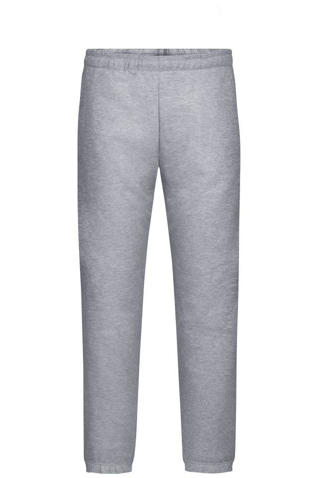 Men's Jogging Pants Jogginghose aus formbeständiger Sweat-Qualität grau, Gr. S