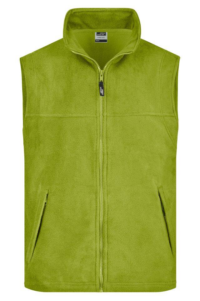Fleece Vest Wärmende Weste in schwerer Fleece-Qualität grün, Gr. XXL