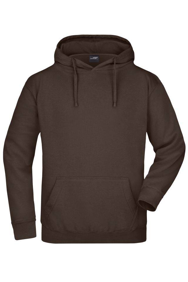 Hooded Sweat Klassisches Kapuzensweat braun, Gr. M