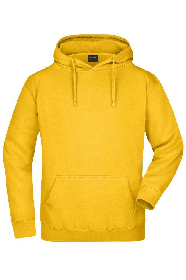Hooded Sweat Klassisches Kapuzensweat gelb, Gr. S