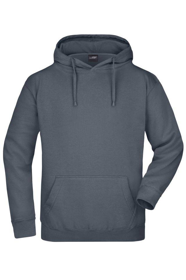 Hooded Sweat Klassisches Kapuzensweat grau, Gr. S